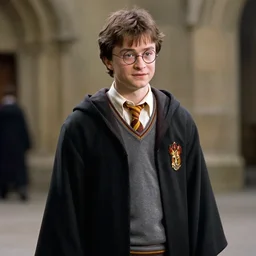 film still of Tom Holland as Harry Potter wearing glasses in Harry Potter movie