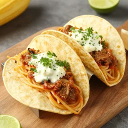 spencer shay cooking spaghetti tacos