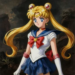 Sailor Moon. By Rembrandt, highly detailded