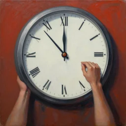 postmodernist painting, representation and personification of material greed, deadline the clock is ticking, digital world meets pure greed, sociopathic token power, generational human, avarice, entity, trending on artstation