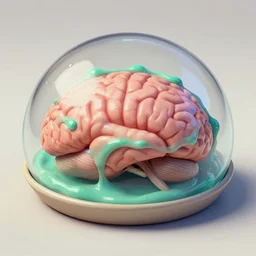 Walt Disney's brain in a vat of slime