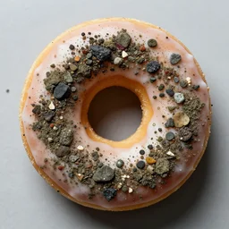 donut made out of toxic waste