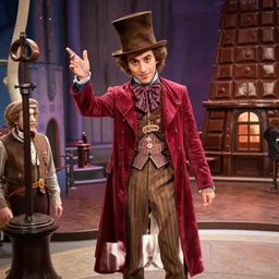 film still of Willy Wonka's and the Chocolate Factory 1971 artwork painting made by Craig Mullins