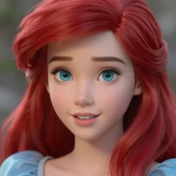 princess ariel, hyper realistic face, beautiful eyes, fantasy art, in the style of greg rutkowski, intricate, hyper detailed, smooth