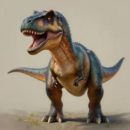 hyperrealistic portrait of earl sinclair from the tv show dinosaurs, painted by greg rutkowski, artstation, masterpiece, 8 k, high quality, very sharp