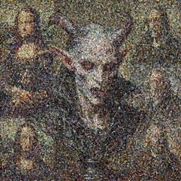 cinematic bust portrait of gothic degen trader demon, head and bust only, by Tim Hildebrandt, by Leonardo DaVinci, by Wayne Barlowe, by Bruce Pennington, by Zdzisław Beksiński, by Paul Lehr, oil on canvas, masterpiece, trending on artstation, featured on pixiv, cinematic composition, astrophotography, dramatic pose, beautiful lighting, sharp, details, details, details, hyper-detailed, no frames, HD, HDR, 4K, 8K
