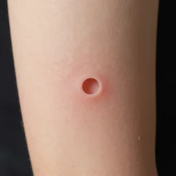 trypophobia skin rash arm big holes Aversion to holes Trypophilia