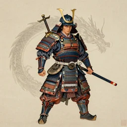dragon samurai by huang guangjian h 7 6 8