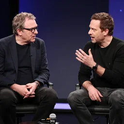 Slavoj Žižek in a heated debate against Dan Harmon