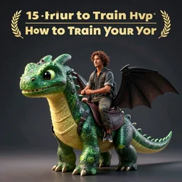 a man sitting in a saddle on the back of a green dinosaur, adorable and whimsical, volumetrics, fantasy, elegant, artstation, unreal engine, octane render, concept art, sharp focus, high contrast, illustration, art by how to train your dragon