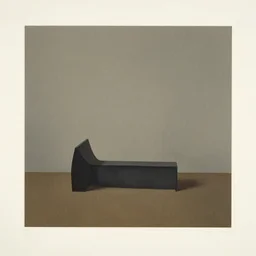 a blank canvas with an object by marcel duchamp, archival pigment print
