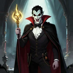 cabal tricker vampire, digital art