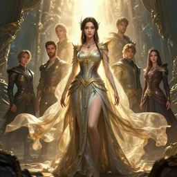 happa hapa portrait of a beautiful woman wearing mythical flowing outfit, realistic, unreal engine, fantasy art by greg rutowski, loish, rhads, ferdinand knab, makoto shinkai and lois van baarle, ilya kuvshinov, rossdraws, tom bagshaw, global illumination, radiant light, detailed and intricate environment