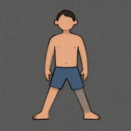 a depiction of 🧍♂
