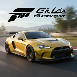 Forza Van motorsport game, digital art, cgsociety