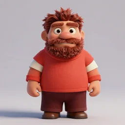 lech walesa as a pixar disney character from up ( 2 0 0 9 ), unreal engine, octane render, 3 d render, photorealistic
