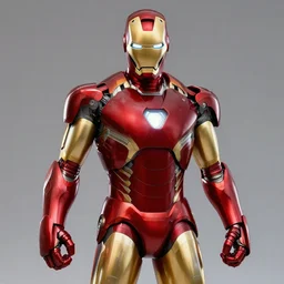 iron man in the style of one piece