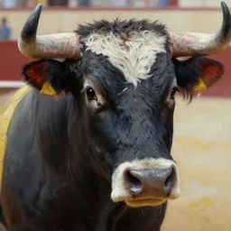 A beautiful close-up of a bullfighter, digital art by Edward Hopper, vibrant color scheme, highly detailed, in the style of romanticism, fine Art, high detail, great lighting, 8k resolution, masterpiece, concept art, illustration, clear eyes, soft lighting, soft details, painting oil on canvas, octane render, HDR, trending on artstation, 4k, 8k, HD