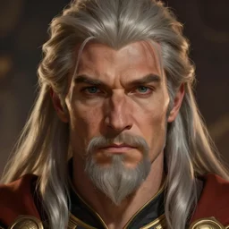 Arthas Menethil, closeup portrait art by Donato Giancola and James Gurney, digital art, trending on artstation