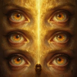 epic professional digital art of hungry eyes, radiant golden atmospheric lighting, painted, intricate, eerie, detailed, by leesha hannigan, wayne haag, reyna rochin, ignacio fernandez rios, mark ryden, van herpen, best on artstation, cgsociety, epic, stunning, gorgeous, much wow, much detail, cinematic, masterpiece