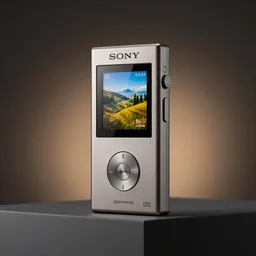 ' professional studio photography of a sony walkman, retro, elegant, electronics,'