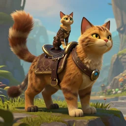 mount epic jigglesworth sr. it's unclear how the saddle stays atop this formerly feline friend, but somehow the house of plagues made it work. science. screenshot world of warcraft mounts worldboss 3 d alejandro alvarez alena aenami artworks in 4 k beeple, by thomas kinkade hearstone league of legends dofus overwatch