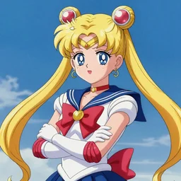 Sailor moon as a Disney Pixar character