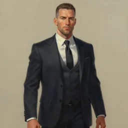 a beautiful artwork of homelander by rutkowski featured on artstaation