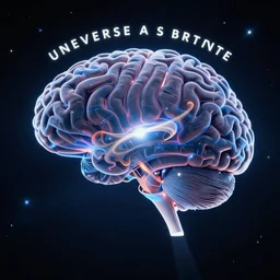 universe as a brain