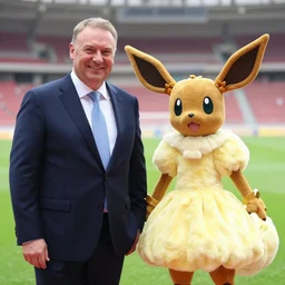Andrzej Duda with Sylveon