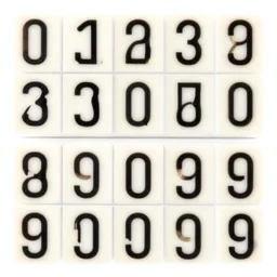 a random digit from 0 to 9
