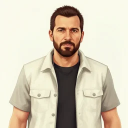 Igor bogdanoff gta 5 intro portrait drawing