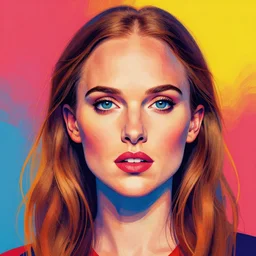 “portrait of a natalie portman, intricate artwork by Tooth Wu and wlop and Beeple. vibrant colors”