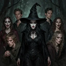 portrait female witch, horror, art by bayard wu, charlie bowater, ross tran, artgerm, greg rutkowski, andreas rocha, ruan ija, ilya kuvshinov