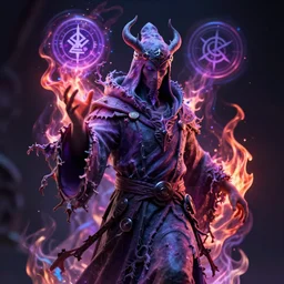 A necromancer pulsing with necrotic energy, Art by Justin Gerard, power auras, sigils, tattered cloth robes, substance 3d painter, PBR textures, Physical based rendering, cinematic, hyper realism, high detail, octane render, unreal engine, 8k, Vibrant colors, Smooth gradients, High contrast, depth of field, aperture f2.8