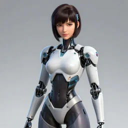 highly detailed portrait of cybertronic motoko kusanagi fembot in the sims 4, stephen bliss, unreal engine, fantasy art by greg rutkowski, loish, rhads, ferdinand knab, makoto shinkai and lois van baarle, ilya kuvshinov, rossdraws, tom bagshaw, global illumination, radiant light. intricate detailed environment.