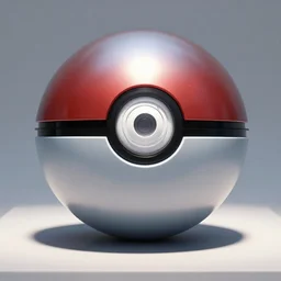 Photo Of A Real Life Pokeball At A Museum