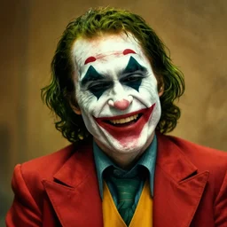 uncanny portrait of kenneth copeland as the joker laughing, by jon mcnaughton zdzisław artstation