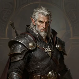 portrait of a dungeons and dragons warlock, rossdraws, matte painting, artstation, on stylized background, masterpiece, highly detailed