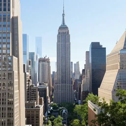 new york covered by mother nature, concept art