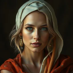 portrait of a woman by wlop
