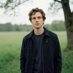 a portrait of a character in a scenic environment by Ian Berry