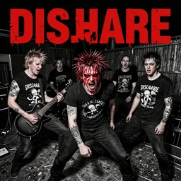 the possibility of life's destruction as described by punk band Discharge, 80s, punk, hardcore punk, dark, highly detailed, d-beat
