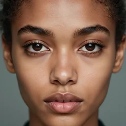1 9 0 0 s, close up portrait of black eye beauty girl, depth of field, zeiss lens, detailed, symmetrical, centered, fashion photo shoot, by annie leibovitz and steve mccurry, david lazar, jimmy nelsson, breathtaking, 8 k resolution, extremely detailed, beautiful shot, artistic, hyperrealistic, beautiful face, octane render