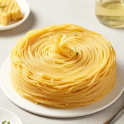 photo of a cake made out of spaghetti, 4 k, food photography