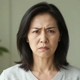 photo of your mom angrily looking you