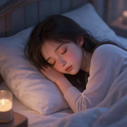 sweet dreams, hd, hdr, ue 5, ue 6, unreal engine 5, cinematic 4 k wallpaper, 8 k, ultra detailed, by popular digital, beautiful image ever created, artstation - h 8 0 0
