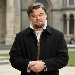 leonardo dicaprio as leonardo da vinci