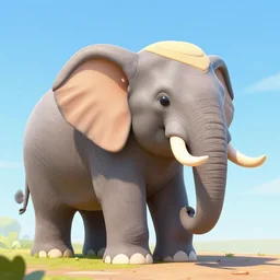 tank in the shape!!! of elephant with elephant head