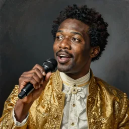 a painting of Stevie wonder stops wondering, ultra highly detailed, rococo painting, smooth, sharp focus, artstation, pixiv, art by Francisco Goya